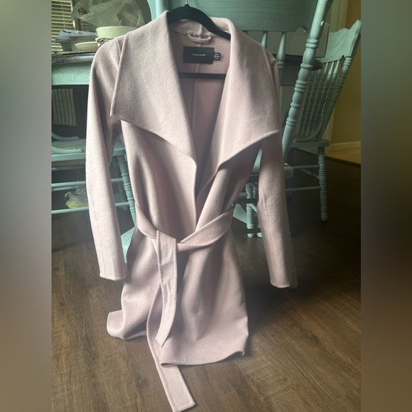 Elie Tahari wool wrap coat - Picture 2 of 3